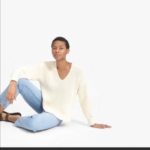 EVERLANE V-neck Sweater XXS